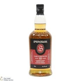 Springbank 12 Year Old Cask Strength 55 9 2021