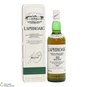 Laphroaig 10 Year Old 1980s Pre Royal Warrant 75cl