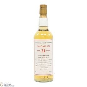 Macallan 21 Year Old 1989 Fine Oak Hogshead 6651 Private Bottling 2010
