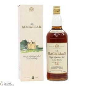 Macallan 12 Year Old 1990s 1 13L