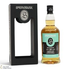 Springbank 15 Rum Wood Limited Edition