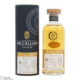 Annandale 6 2017 Peated First Fill Bourbon Cask 400 House Of Mccallum Vintage Collection