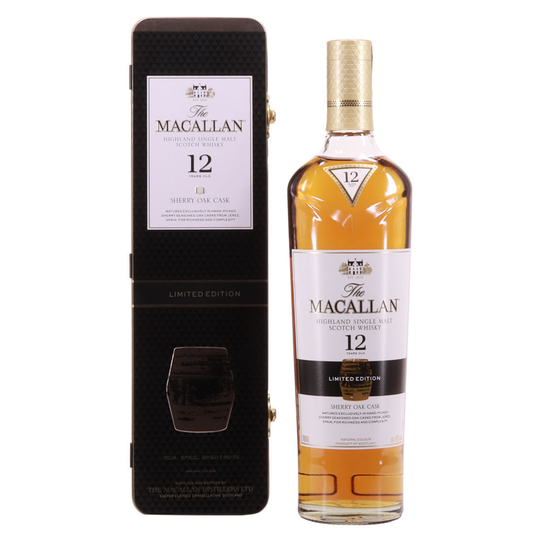 Macallan - 12 Year Old - Limited Edition Tin