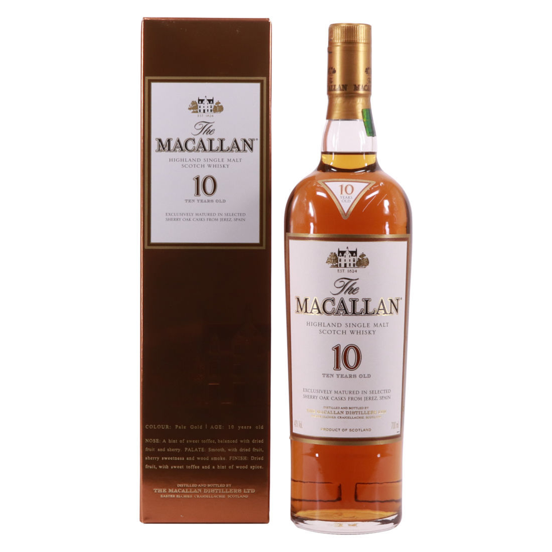 Macallan - 10 Year Old - Sherry Oak
