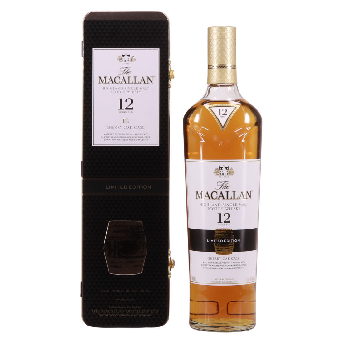 Macallan - 12 Year Old - Limited Edition Tin