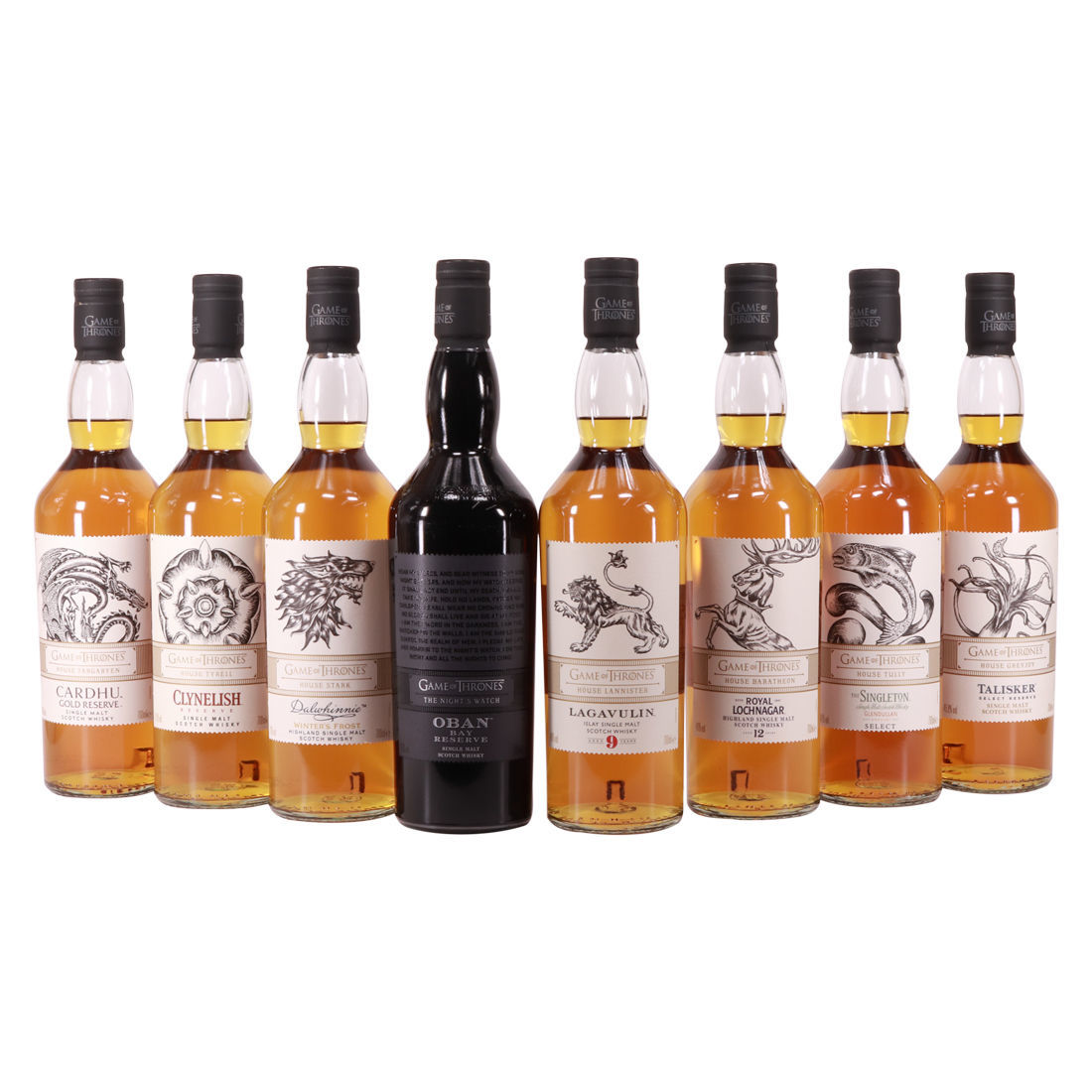 Game of Thrones - Limited Editions - 8 x 70cl