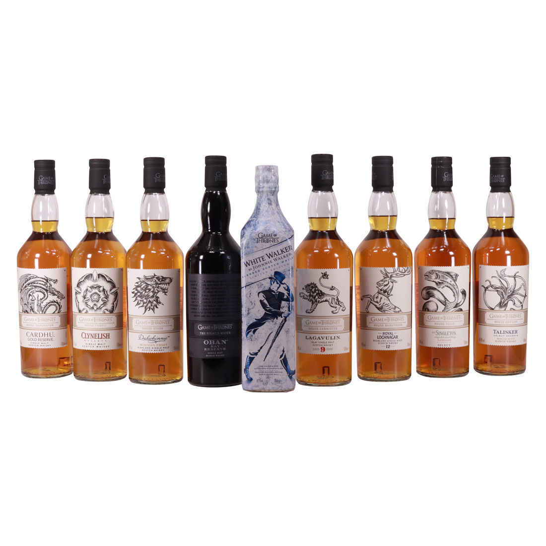 Game of Thrones - Limited Editions - 9 x 70cl