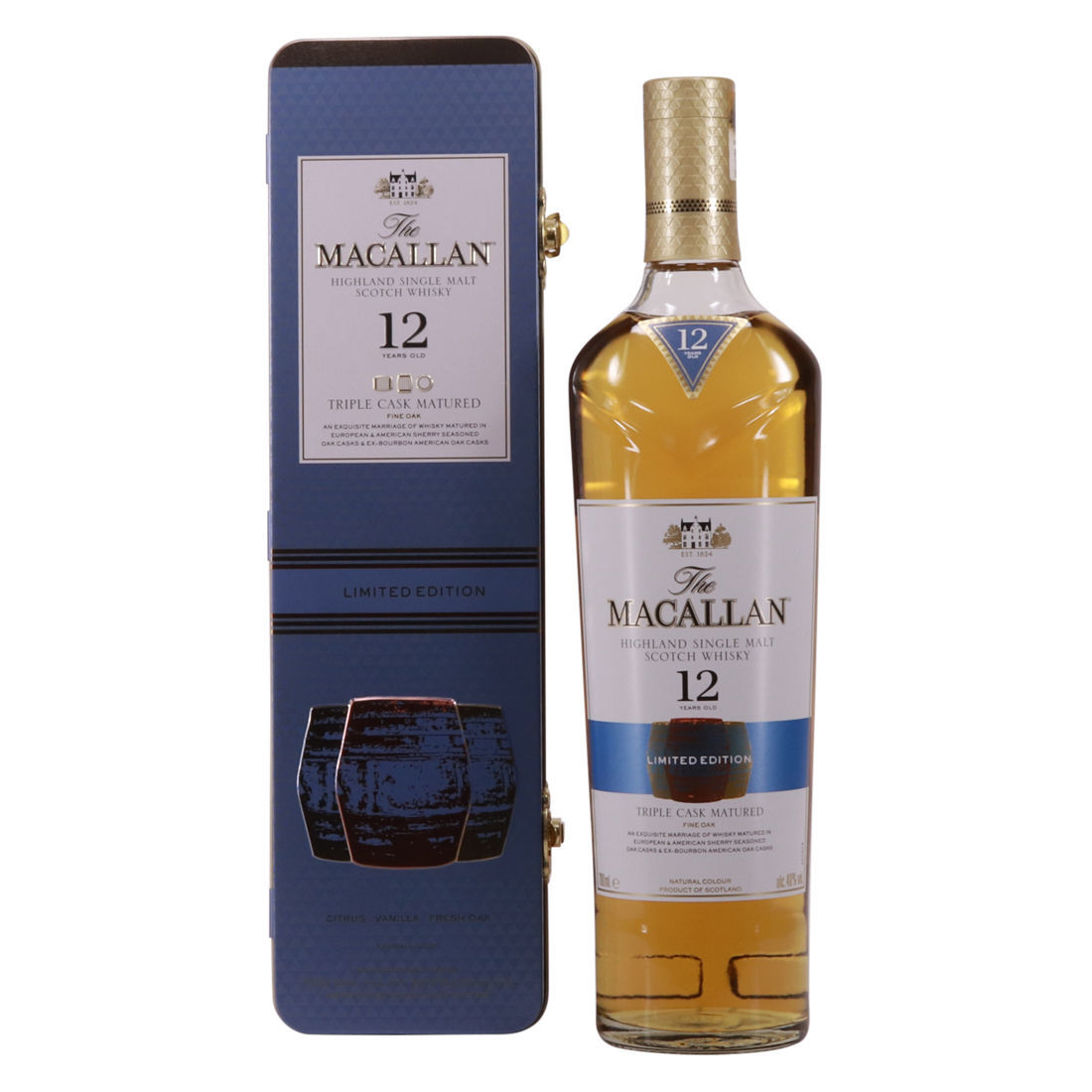 Macallan - 12 Year Old - Triple Distilled Limited Edition