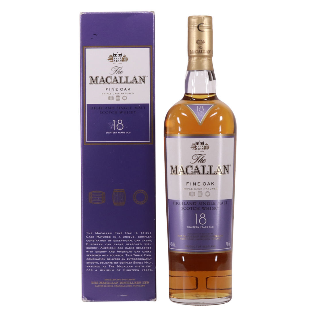 Macallan - 18 Year Old - Fine Oak (Import)