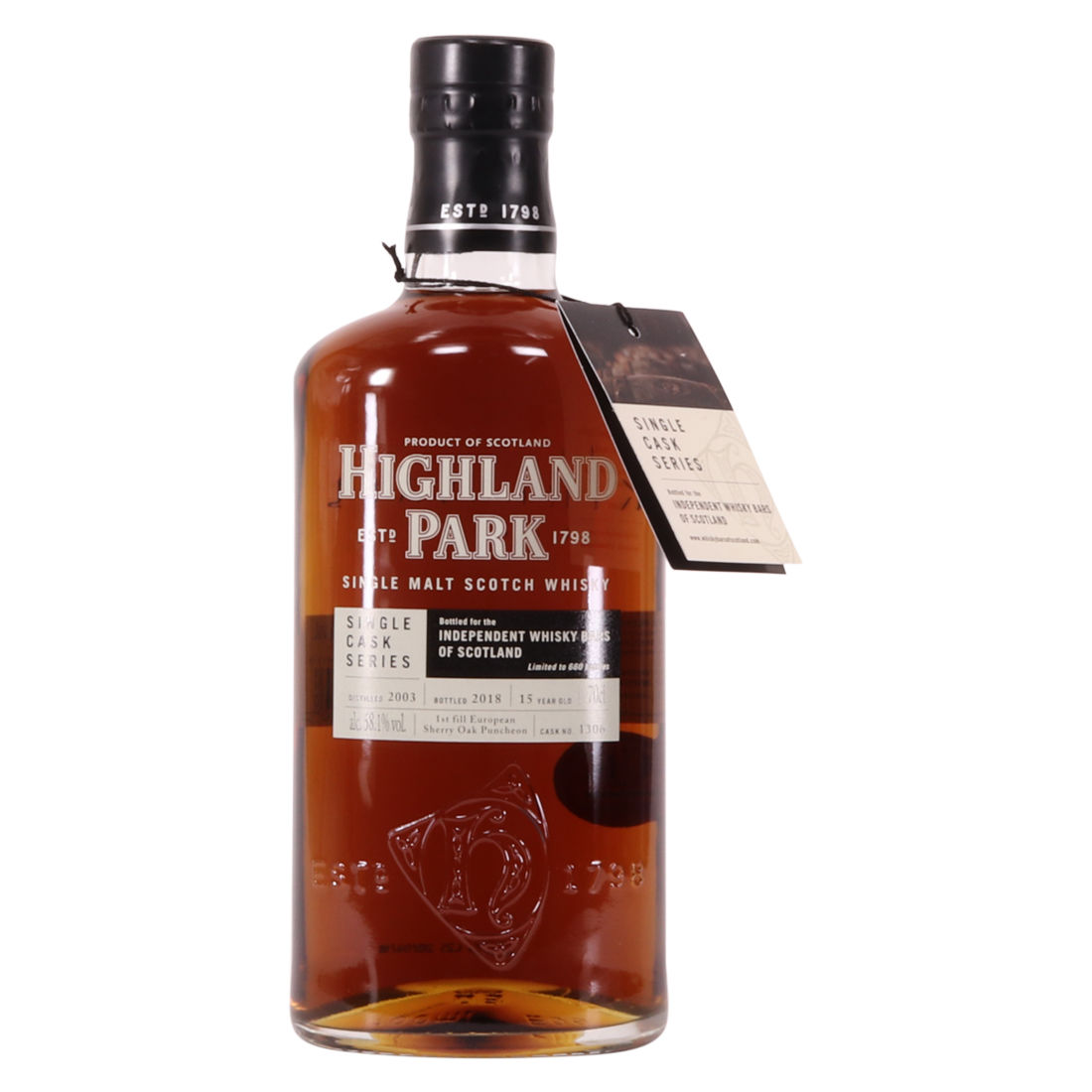 Highland Park - 15 Year Old - Independent Whisky Bars of Scotland 