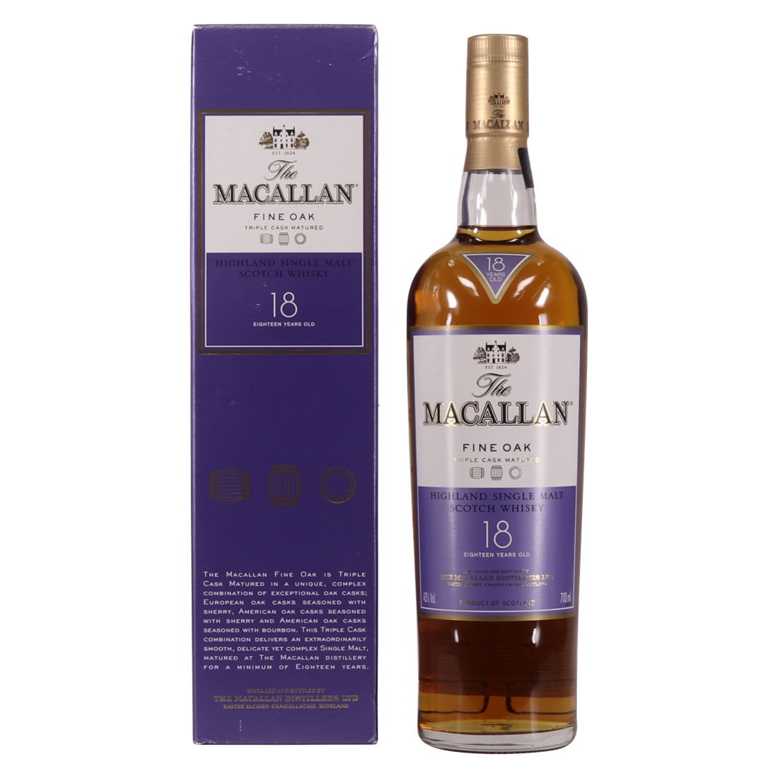 Macallan - 18 Year Old - Fine Oak (Import)