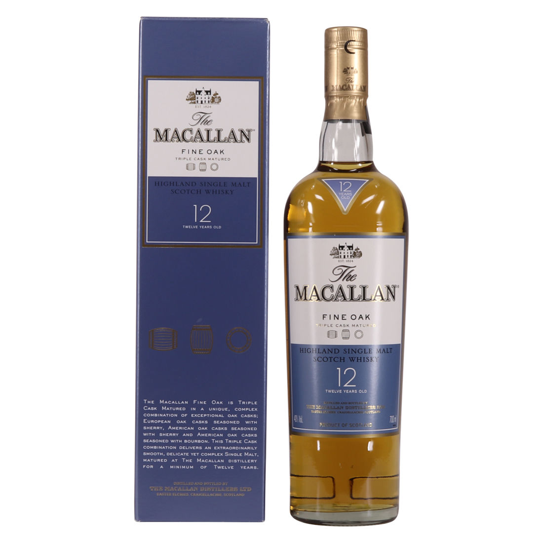 Macallan - 12 Year Old - Fine Oak