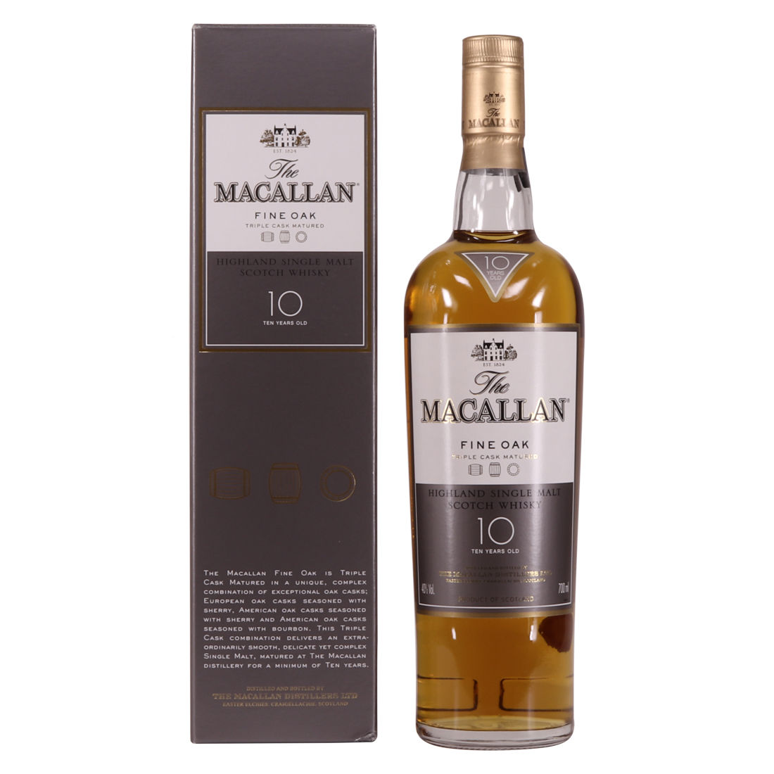 Macallan - 10 Year Old - Fine Oak
