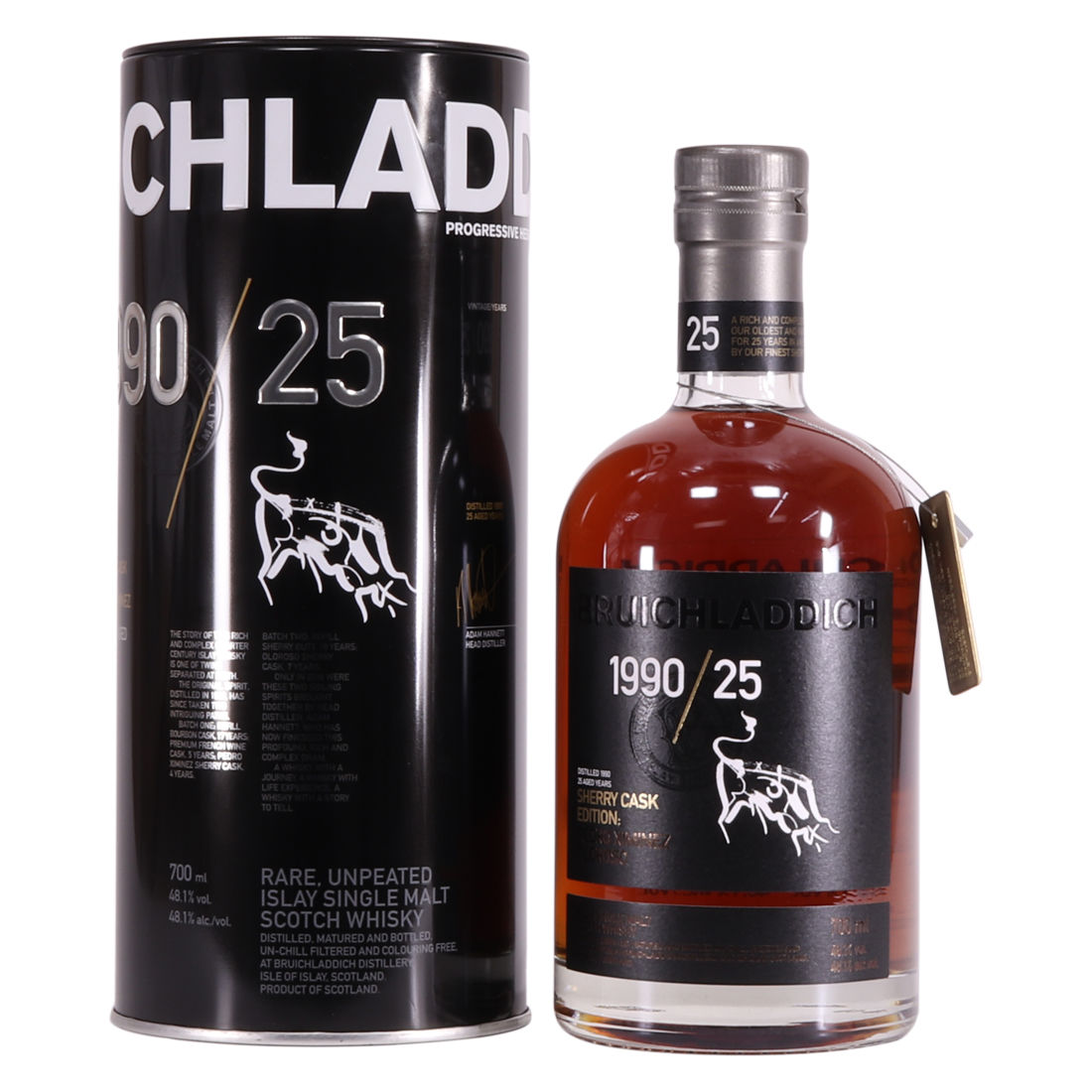 Bruichladdich - 1990/25 - Sherry