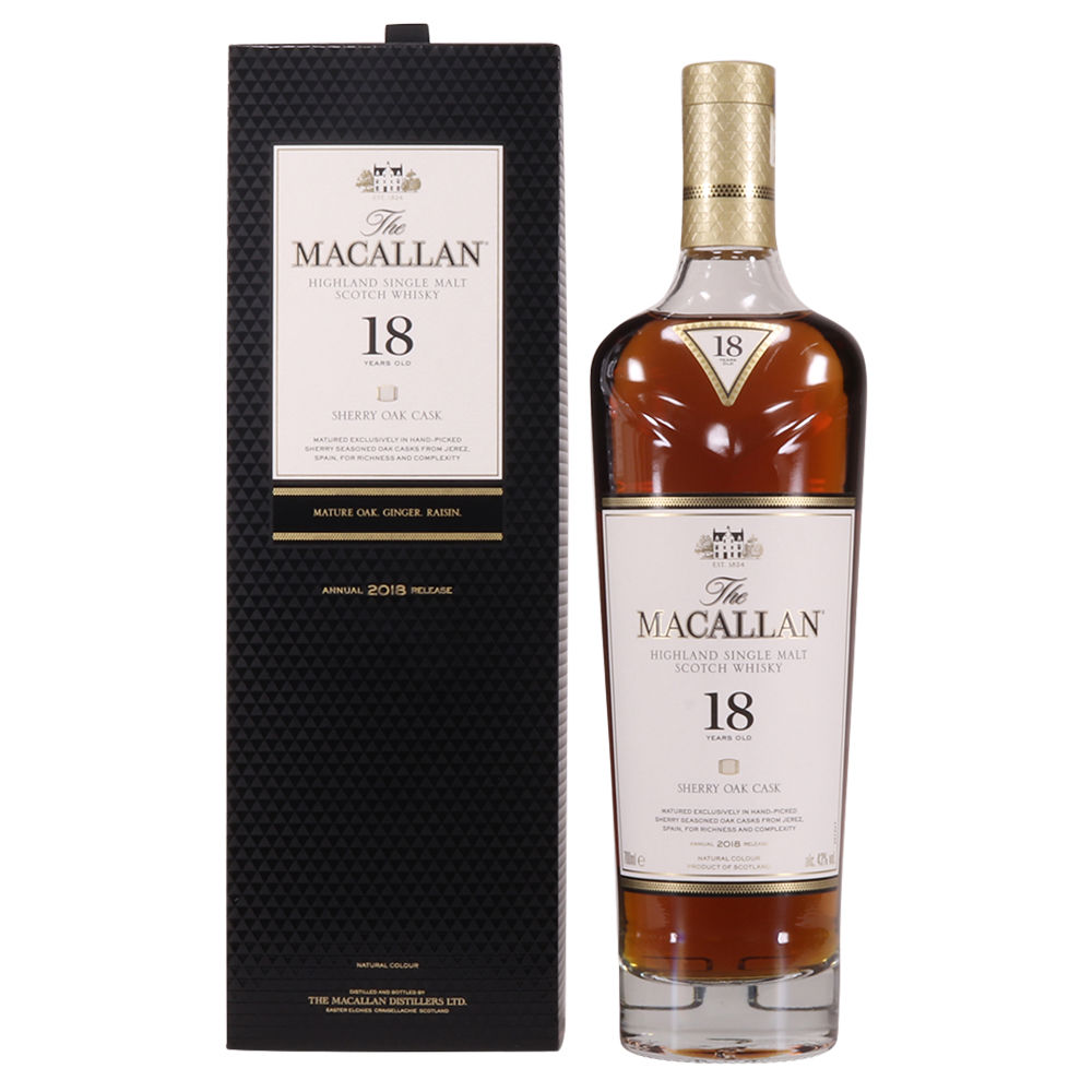 Macallan - 18 Year Old Sherry Oak - 2018