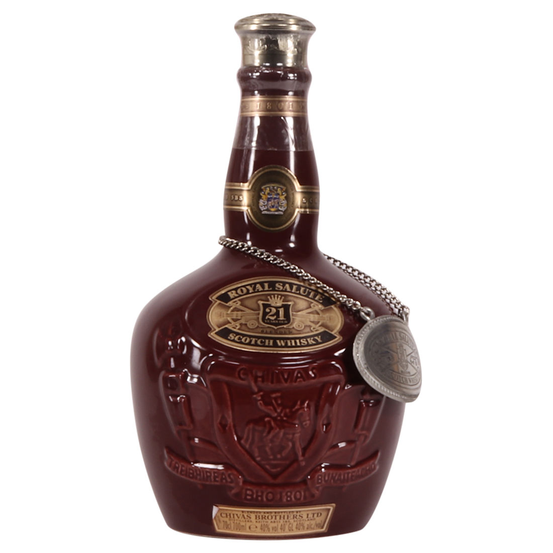 Chivas -  21 Year Old Royal Salute - Ruby Flagon