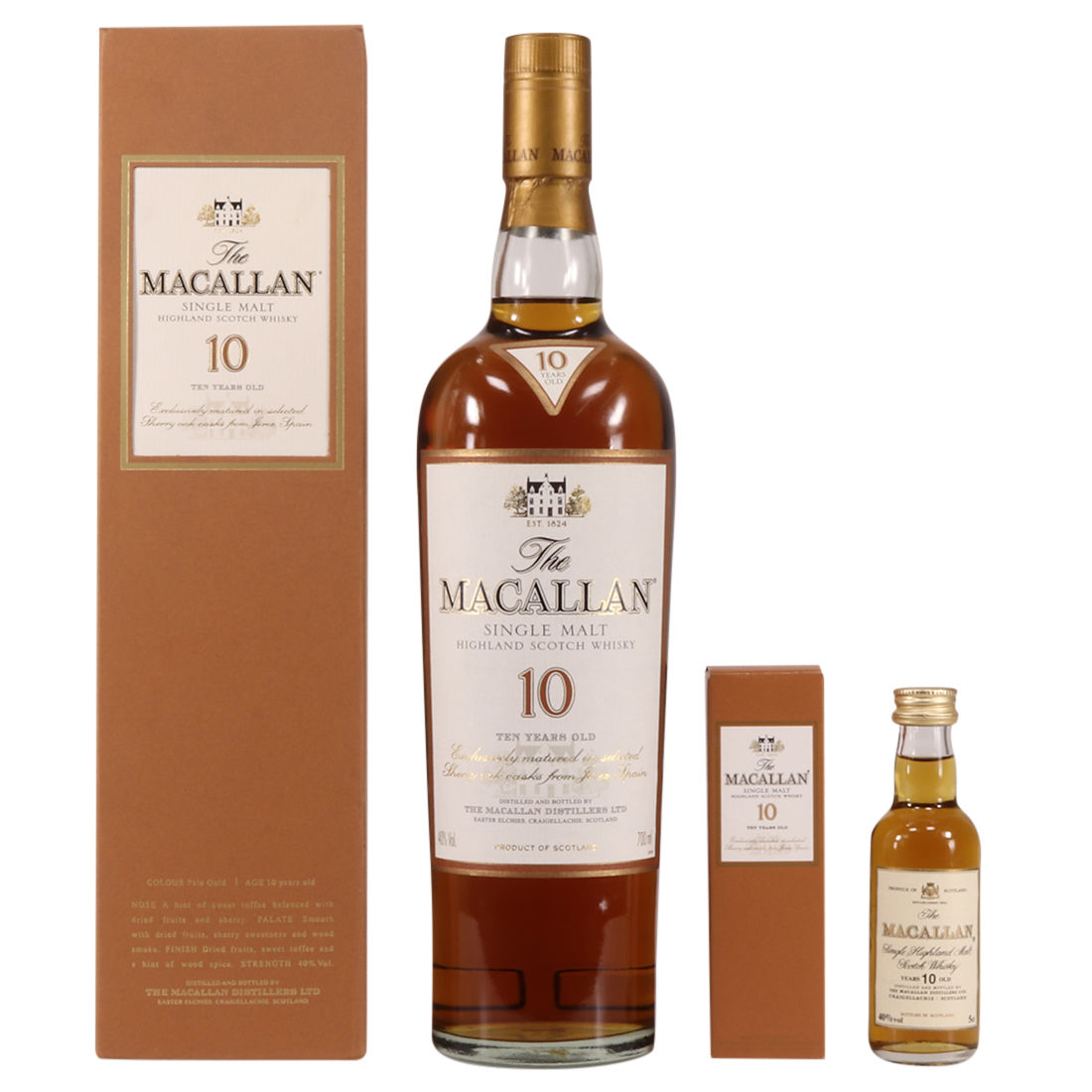 Macallan - 10 Year Old & mini