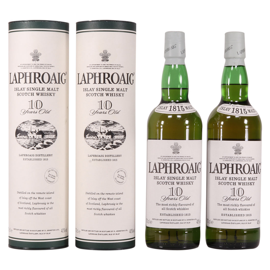 Laphroaig - 10 Year Old x 2 