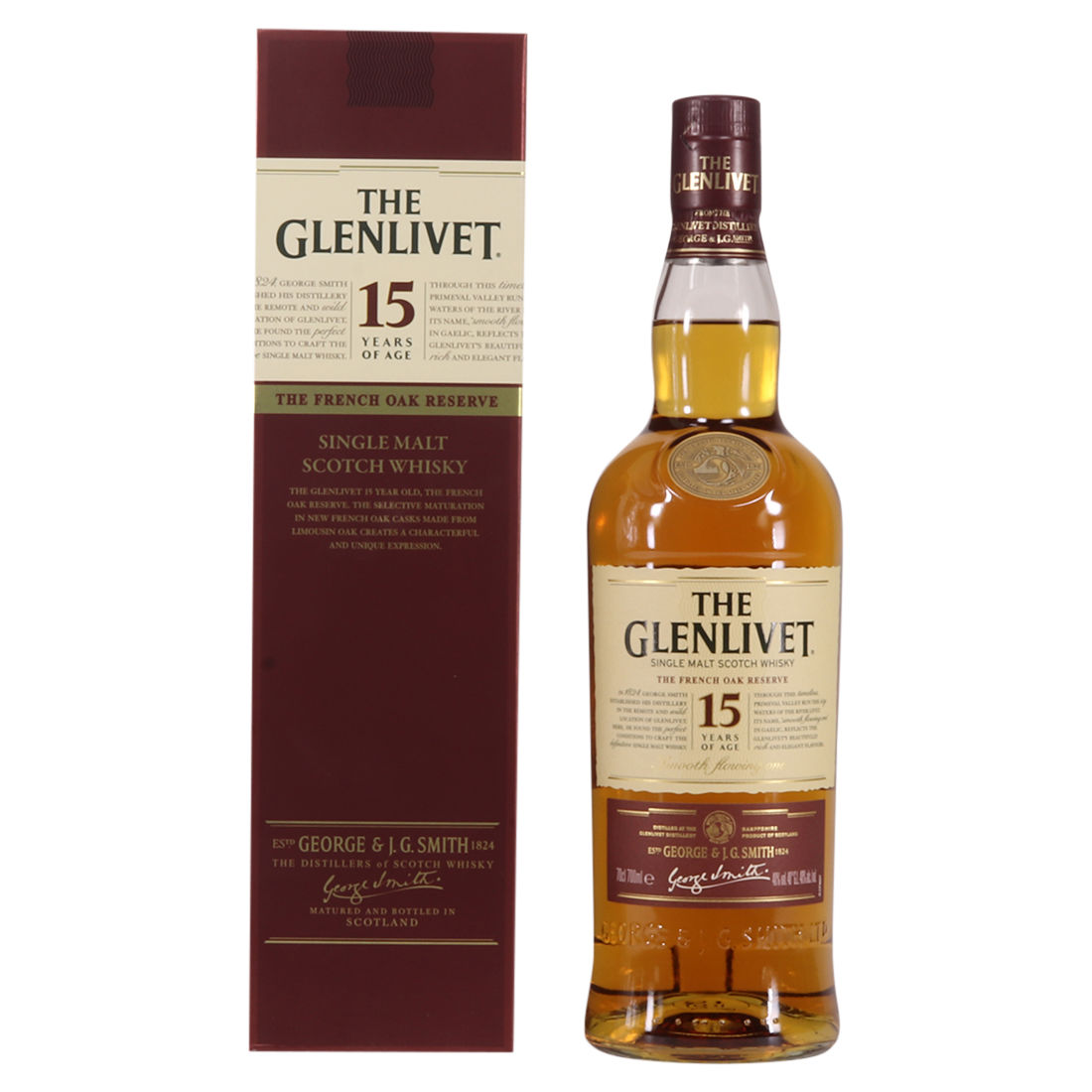 Glenlivet - 15 Year Old - French Oak Reserve