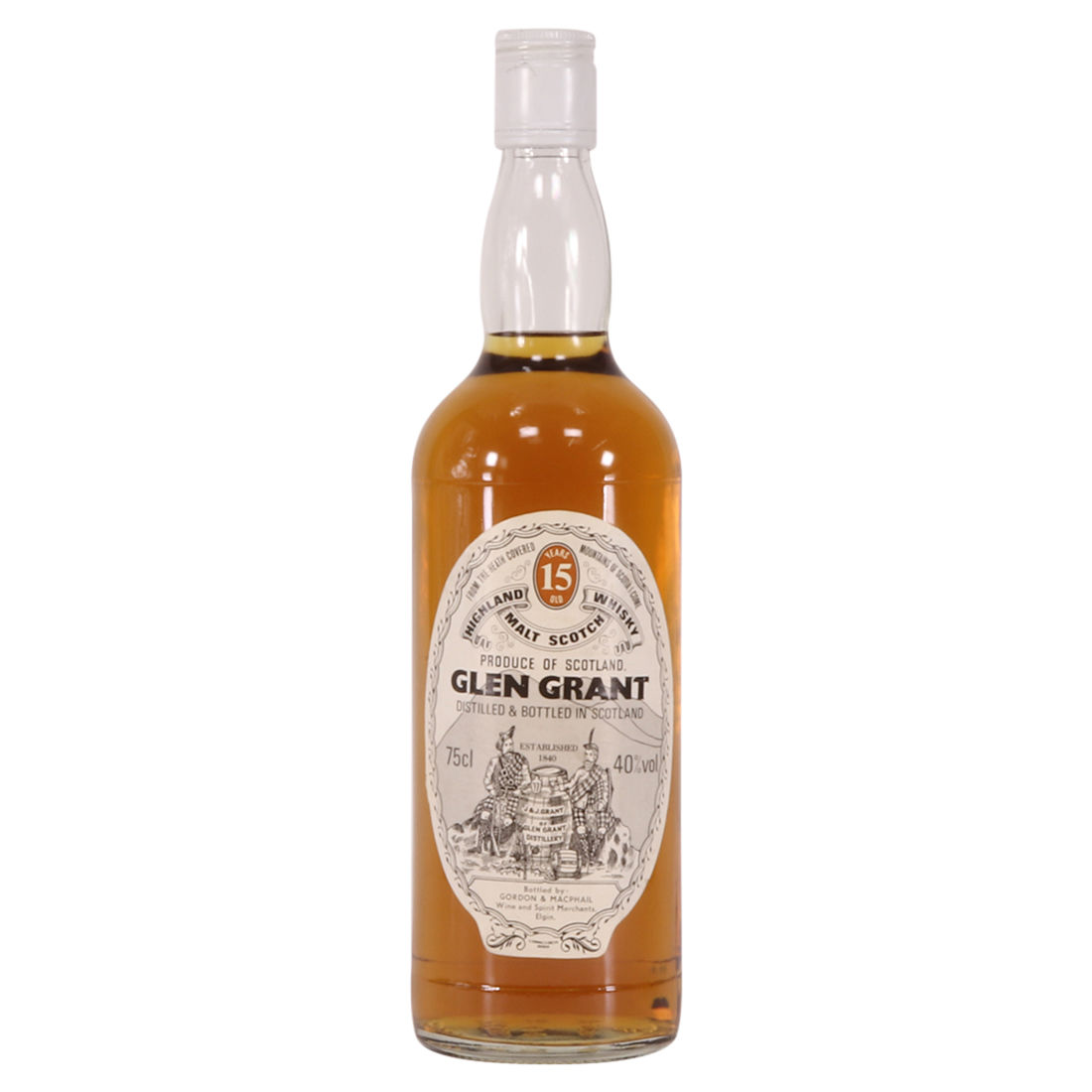 Glen Grant  - 15 Year Old - Gordon and MacPhail 1980s