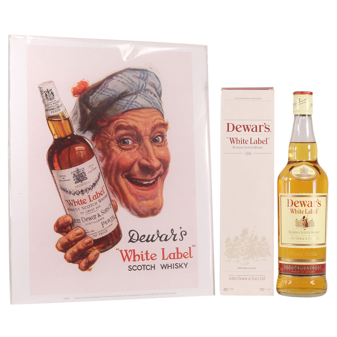 Dewars - White Label (With Print)