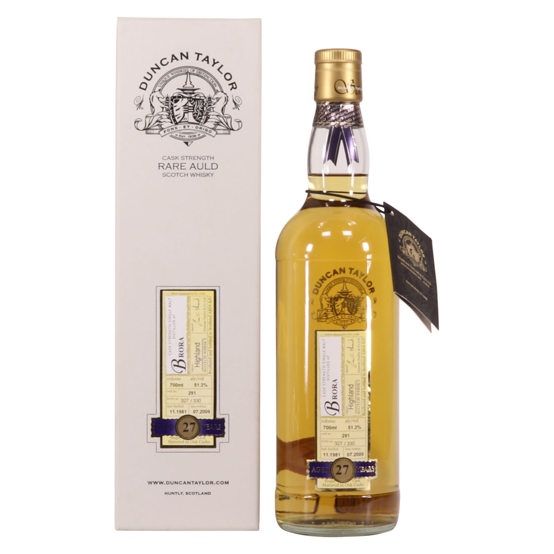 Brora - 27 Year Old (1981) - Duncan Taylor 