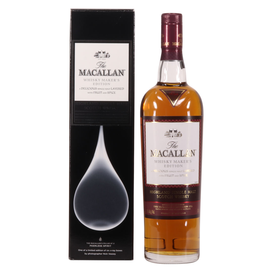 Macallan - Whisky Maker's Edition - Nick Veasey No.6 Peerless Spirit