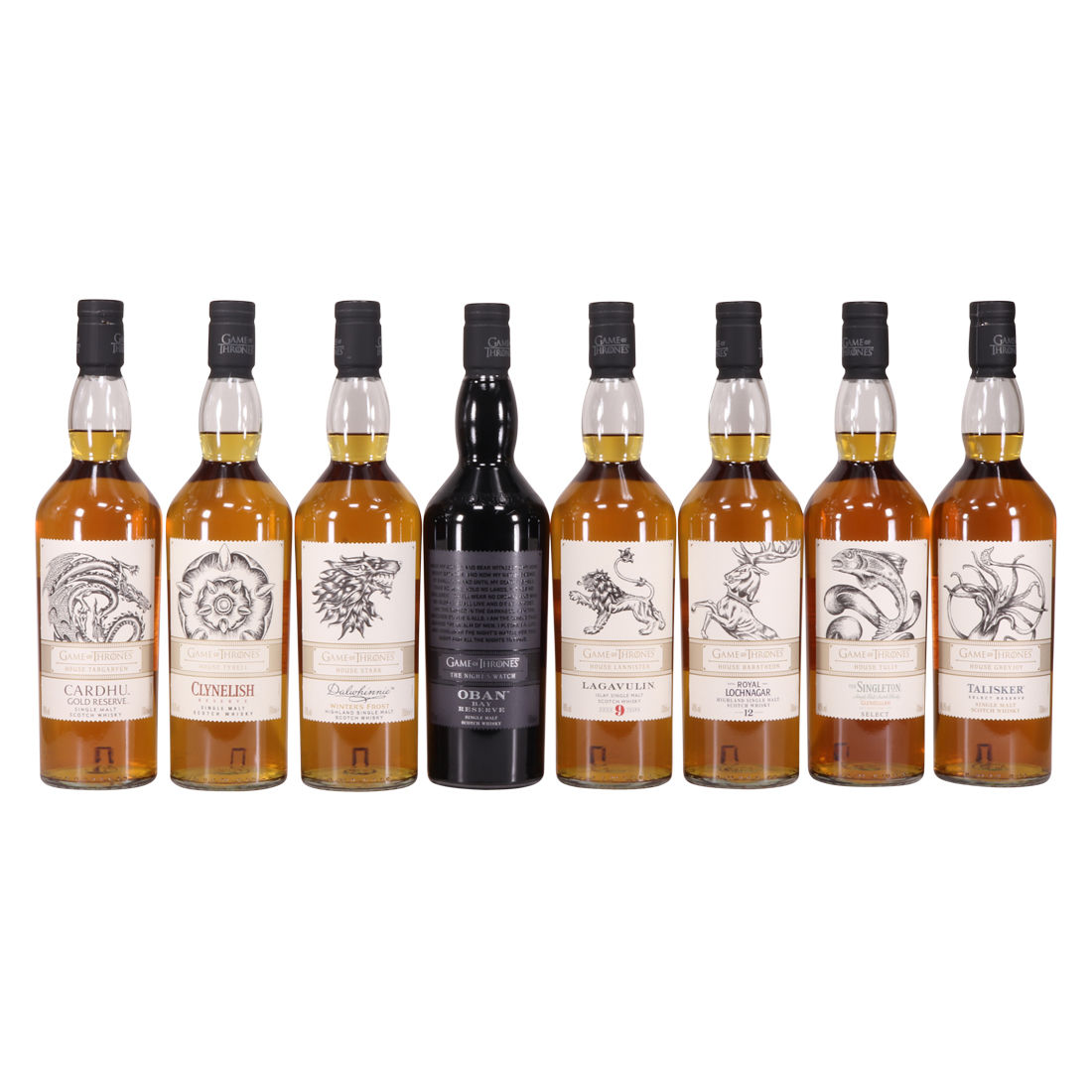 Game of Thrones - Limited Editions - 8 x 70cl