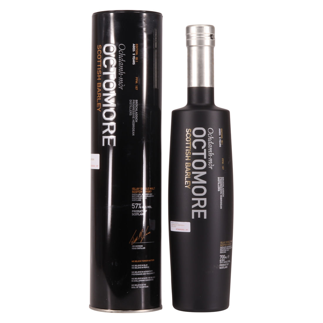 Bruichladdich - Octomore 06.1 - 5 Year Old - Scottish Barley