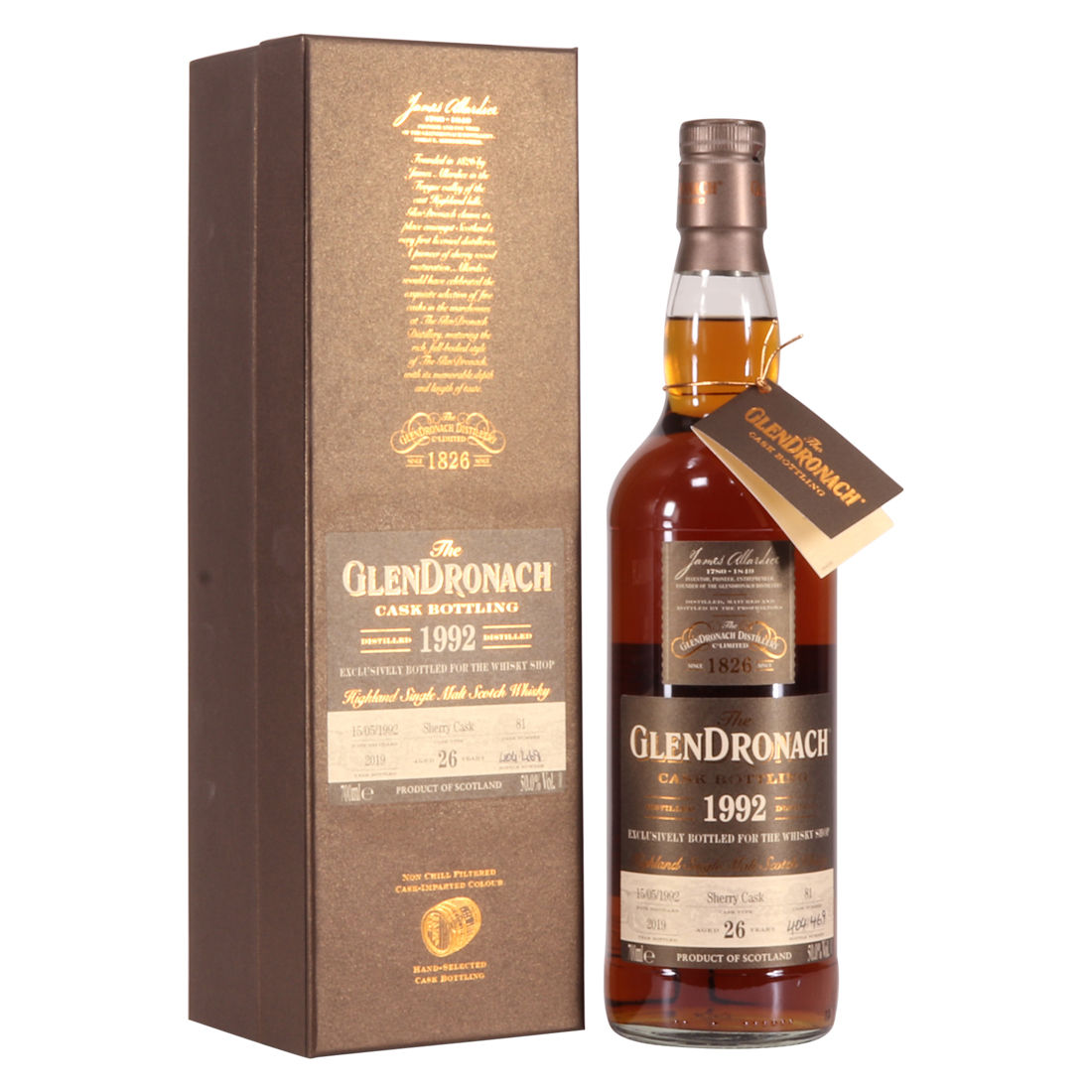 GlenDronach - 1992 - 26 Year Old (The Whisky Shop Exclusive)