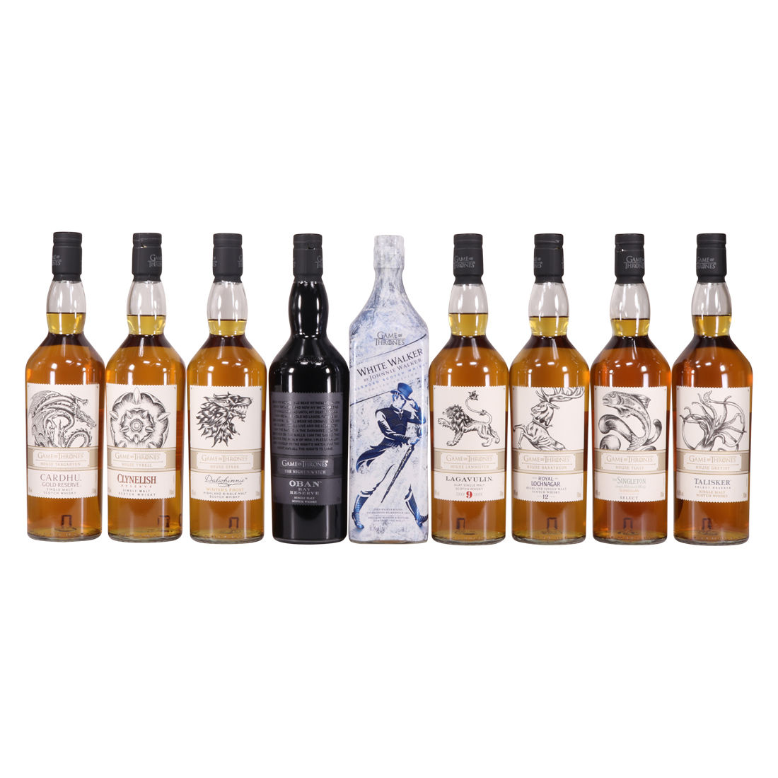 Game of Thrones - Limited Editions - 8 x 70cl + 1 x 1L (Import)