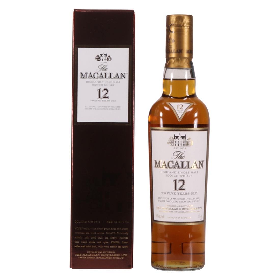 Macallan - 12 Year Old - 37.5cl (US Import)