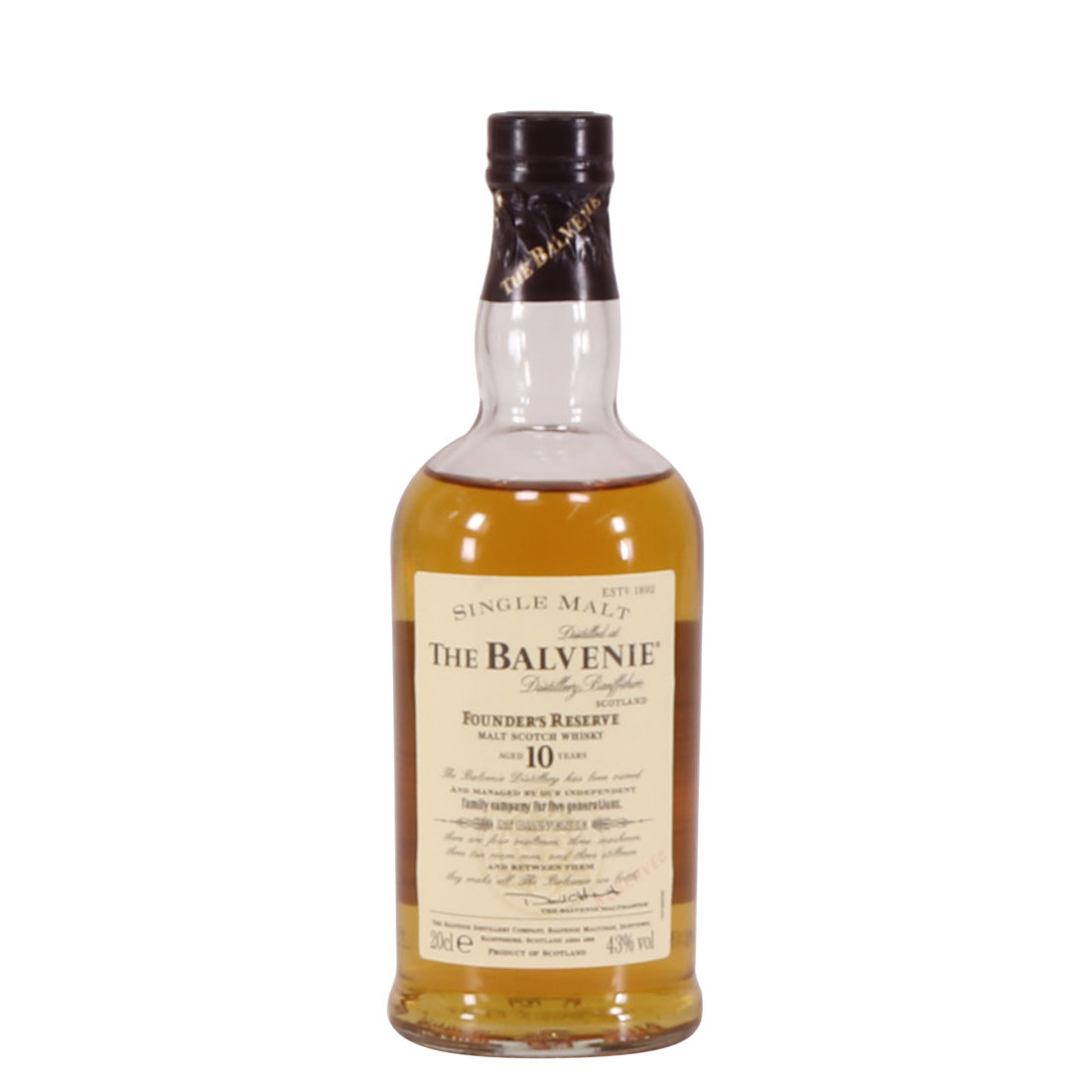 Balvenie - Founder's Reserve - 10 Year Old (20cl)