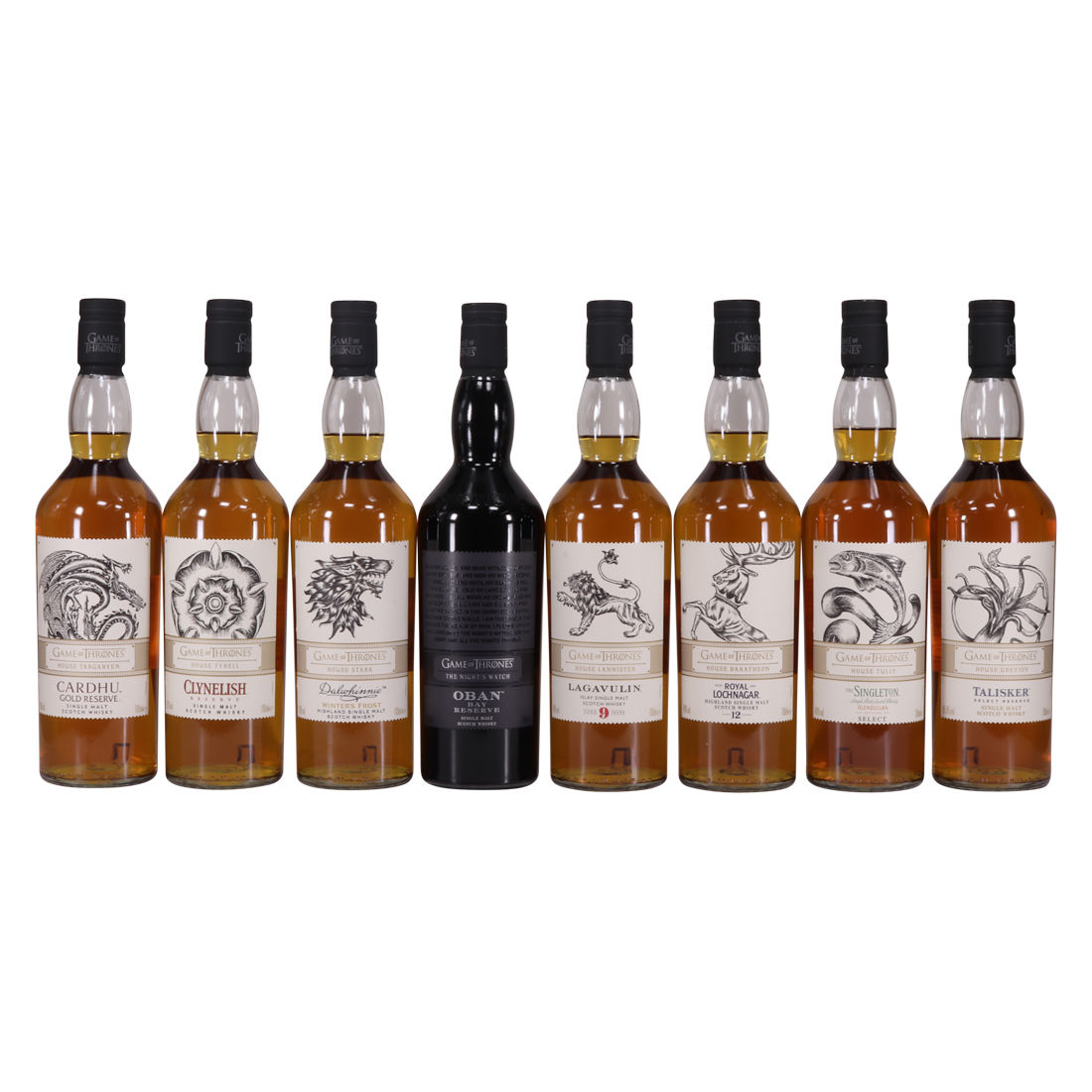 Game of Thrones - Limited Editions - 8 x 70cl