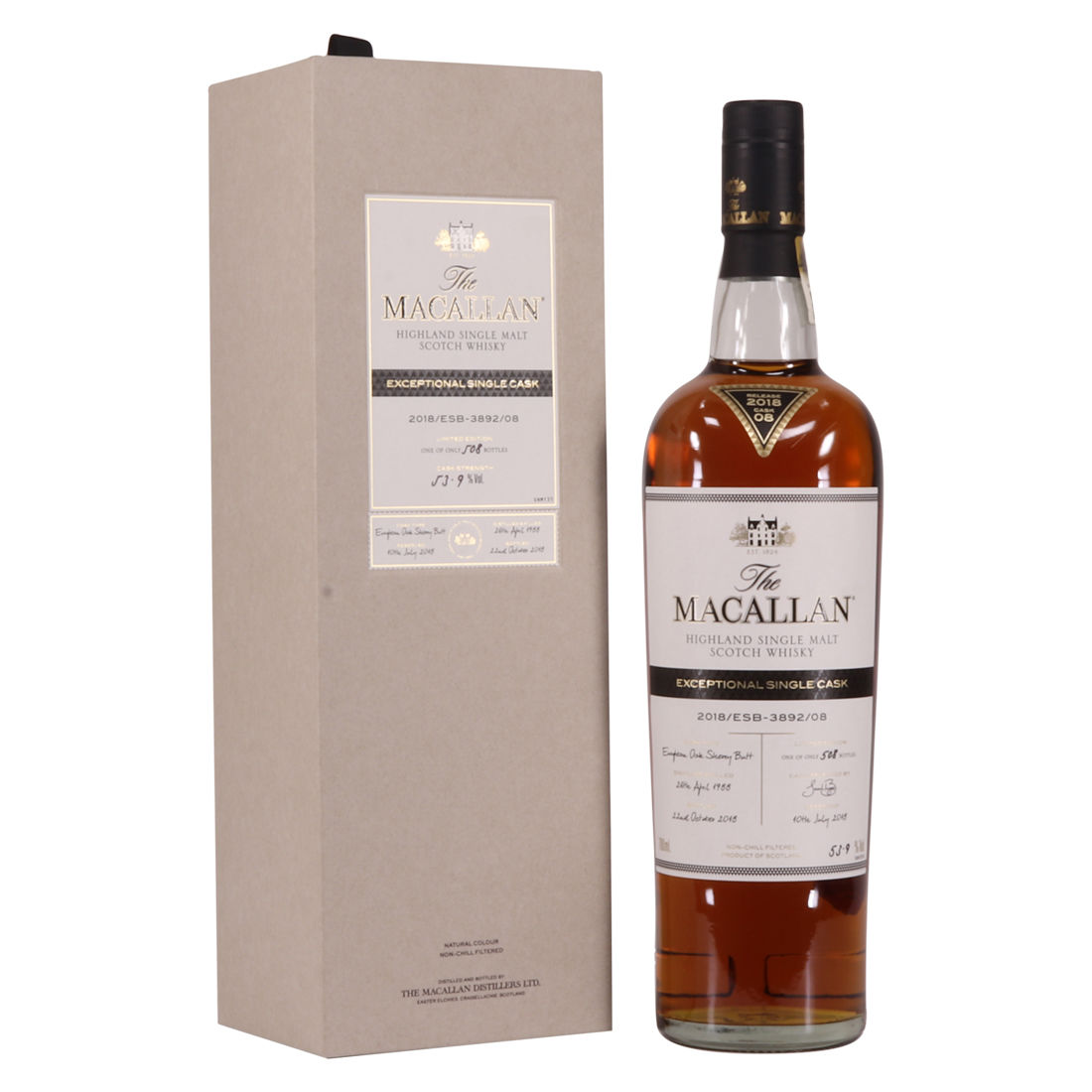 Macallan - 30 Year Old - Exceptional Single Cask 2018 ESB-3892/08