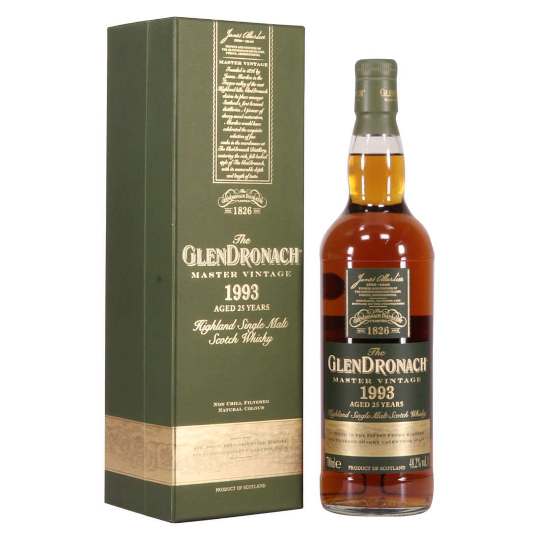 Glendronach - Master Vintage (1993) - 25 Year Old