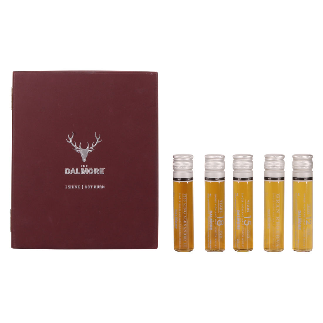 Dalmore - Vial set -  'I Shine | Not Burn' (5 x 4cl)