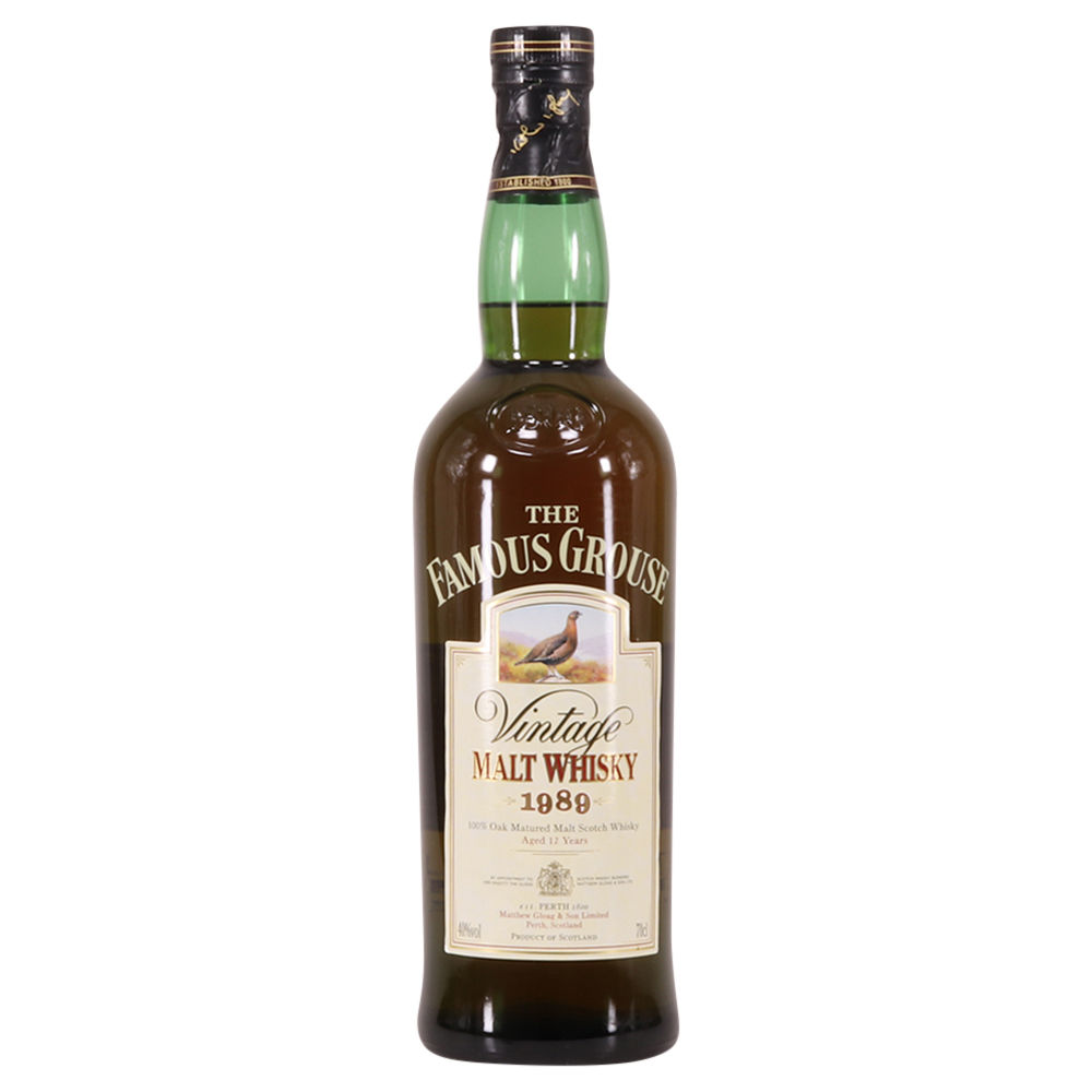 Famous Grouse - 12 Year Old - 1989 Vintage 