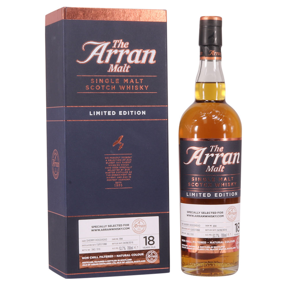 Arran - 18 Year Old - Limited Edition 