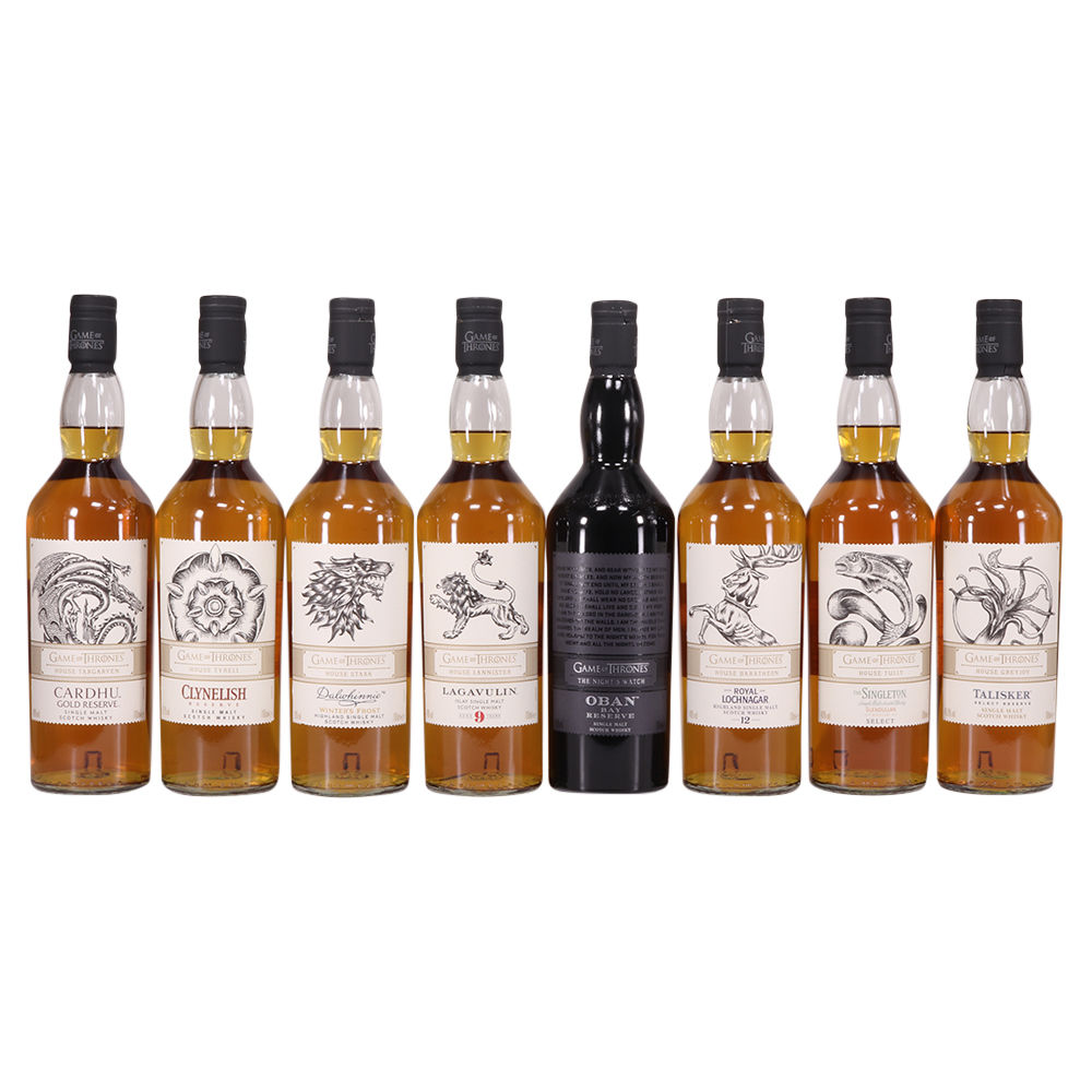 Game of Thrones - Limited Editions - 8 x 70cl