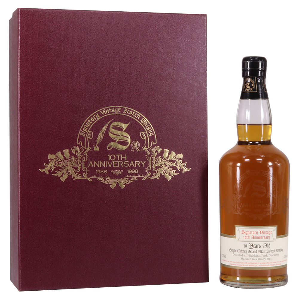 Highland Park -  10 Year Old - Signatory Vintage - 10th Anniversary