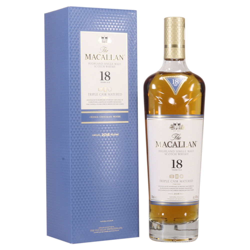Macallan - 18 Year Old - Triple Cask 2018 (Fine Oak)