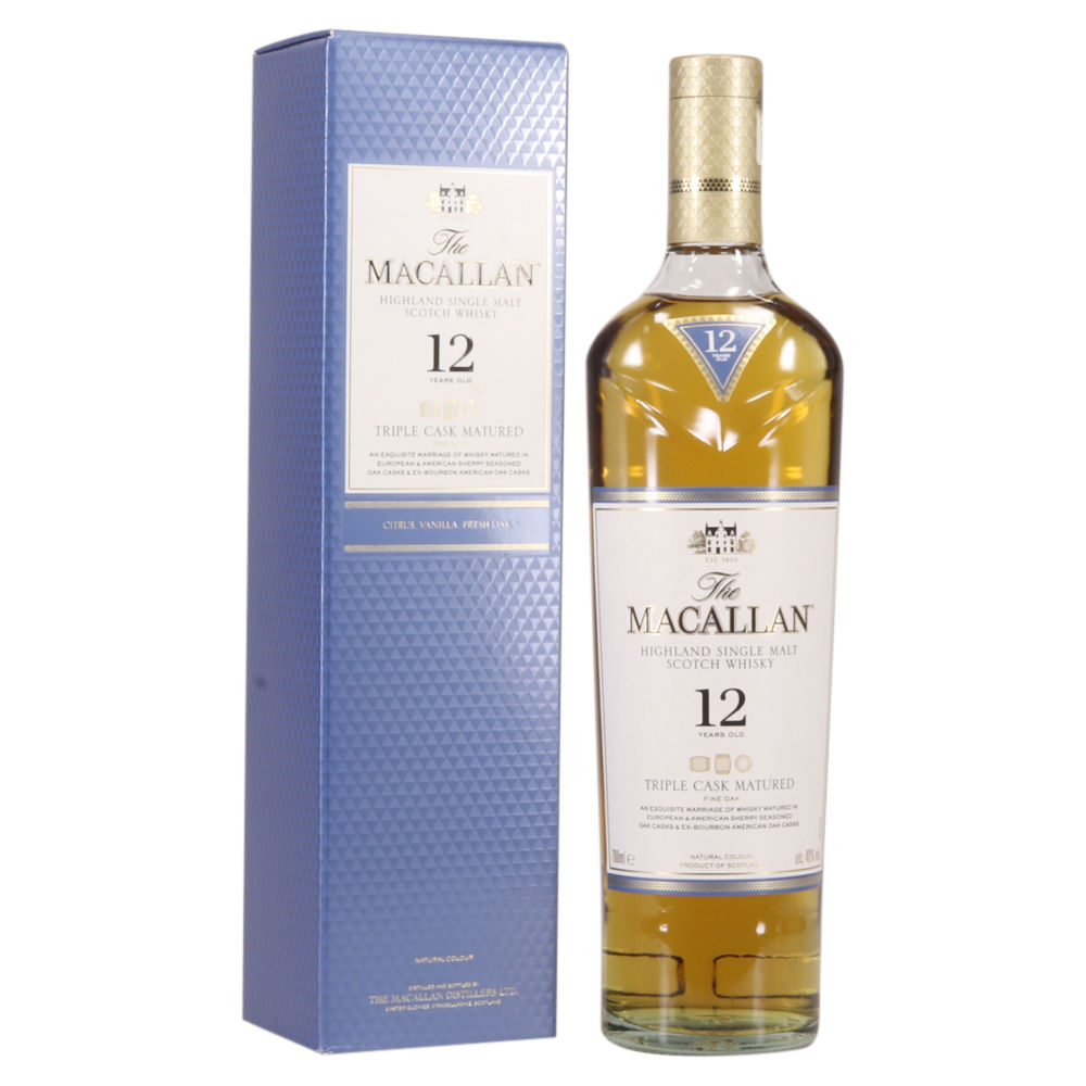 Macallan - 12 Year Old - Triple Cask 