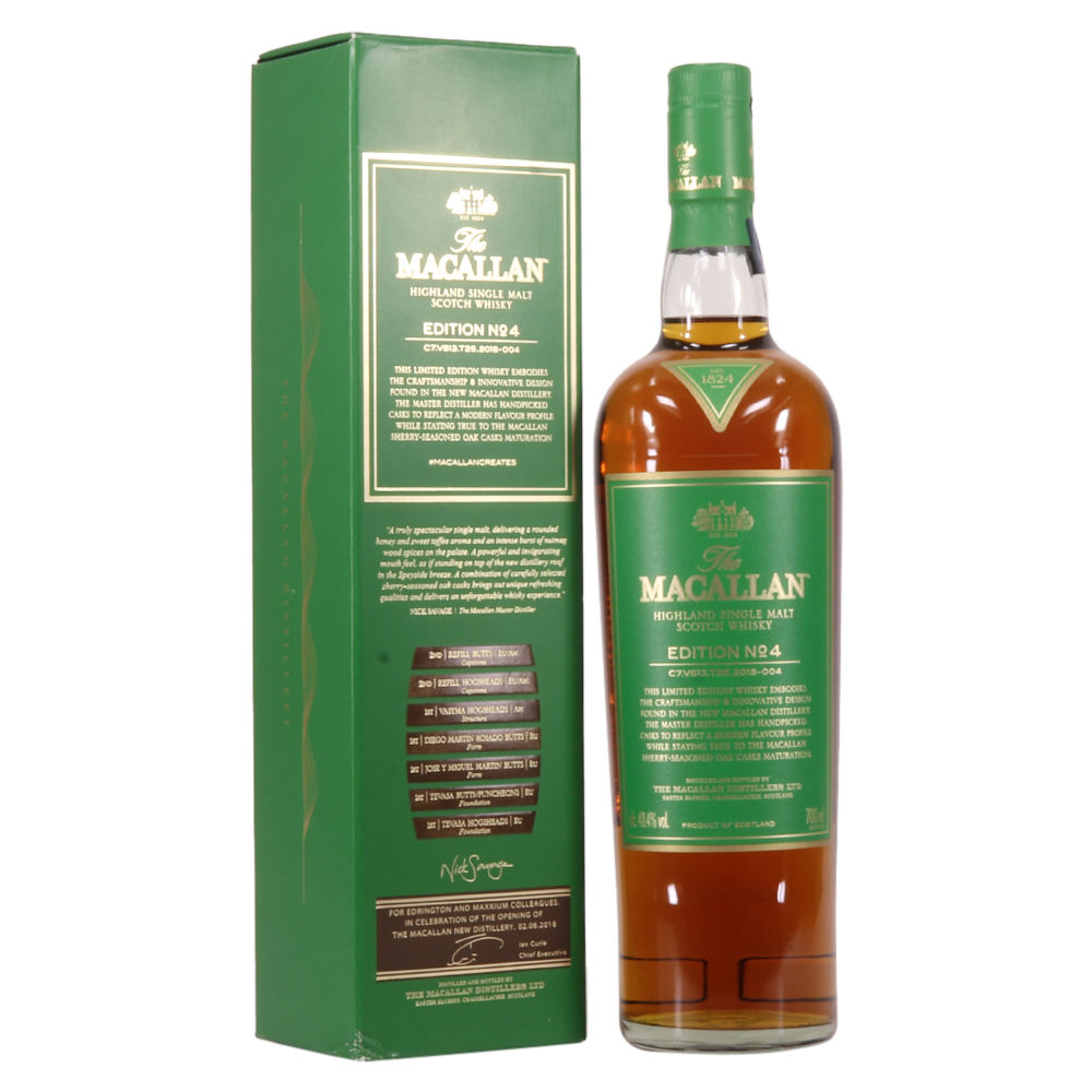 Macallan - Edition No. 4 - 2018 - Edrington & Maxxium Staff