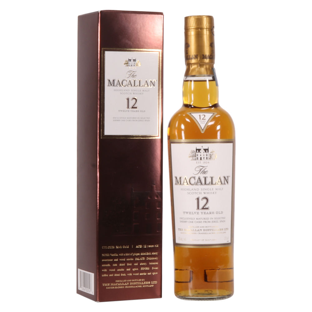 Macallan - 12 Year Old - 37.5cl (US Import)