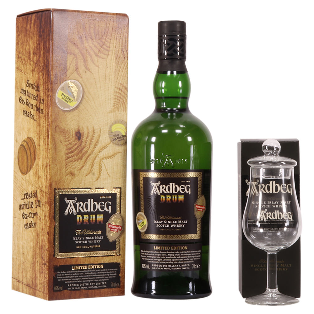 Ardbeg - Drum (& Glass)