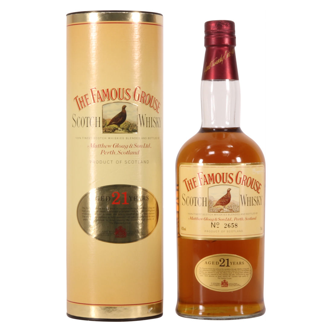 Famous Grouse - 21 Year Old (1980's)