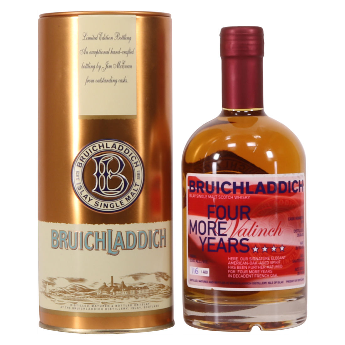 Bruichladdich - 20 Year Old - Four More Years - 50cl