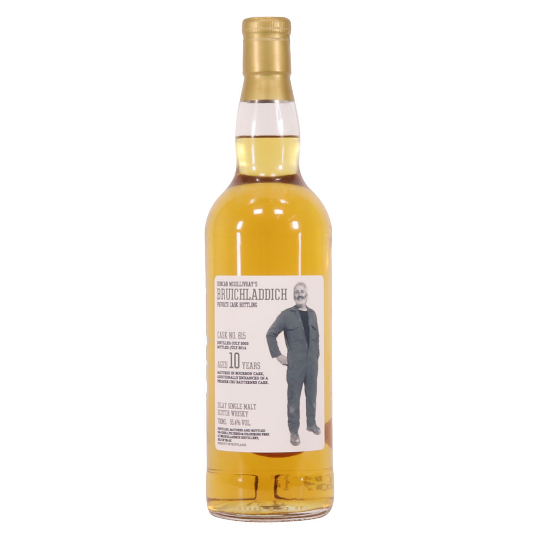 Bruichladdich - 10 Year Old - Private Cask Bottling #815