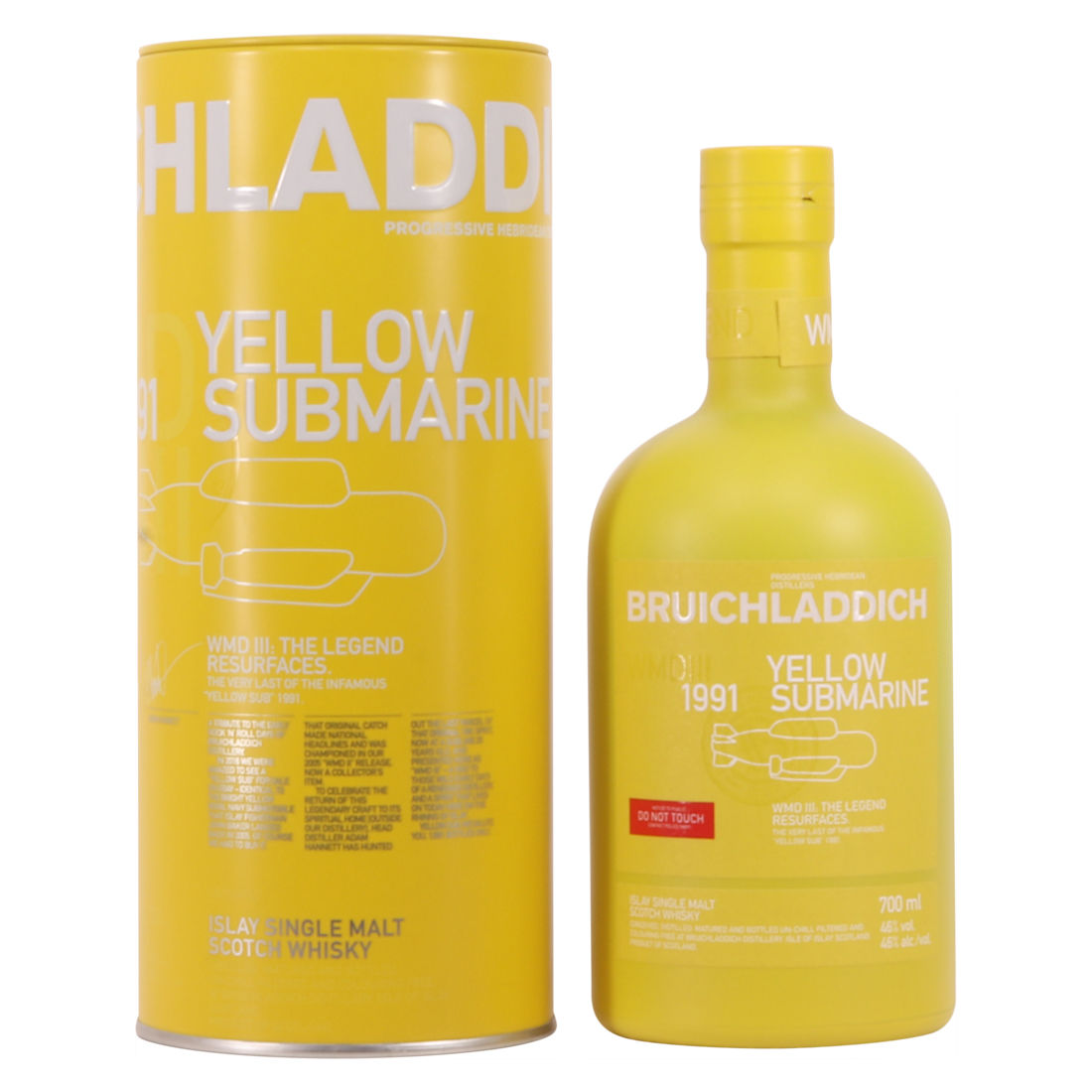 Bruichladdich - 25 Year Old (1991) - Yellow Submarine WMDIII - The Legend Resurfaces